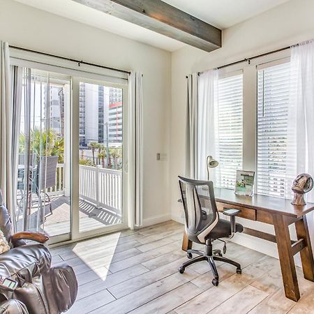 Myrtle Beach House With Hot Tub, Walk To Beach Exterior foto