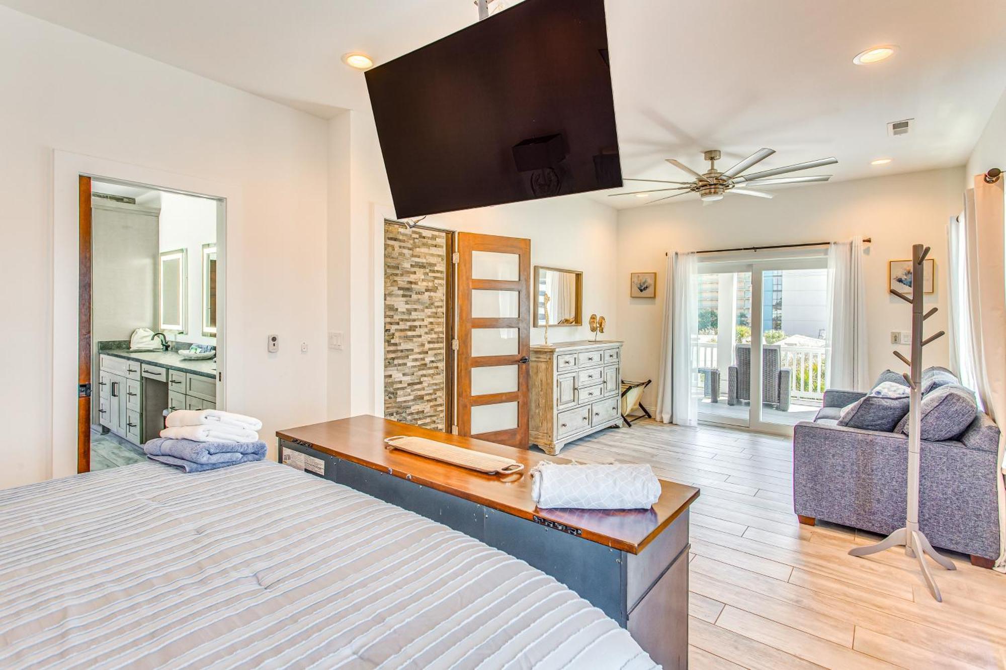 Myrtle Beach House With Hot Tub, Walk To Beach Exterior foto