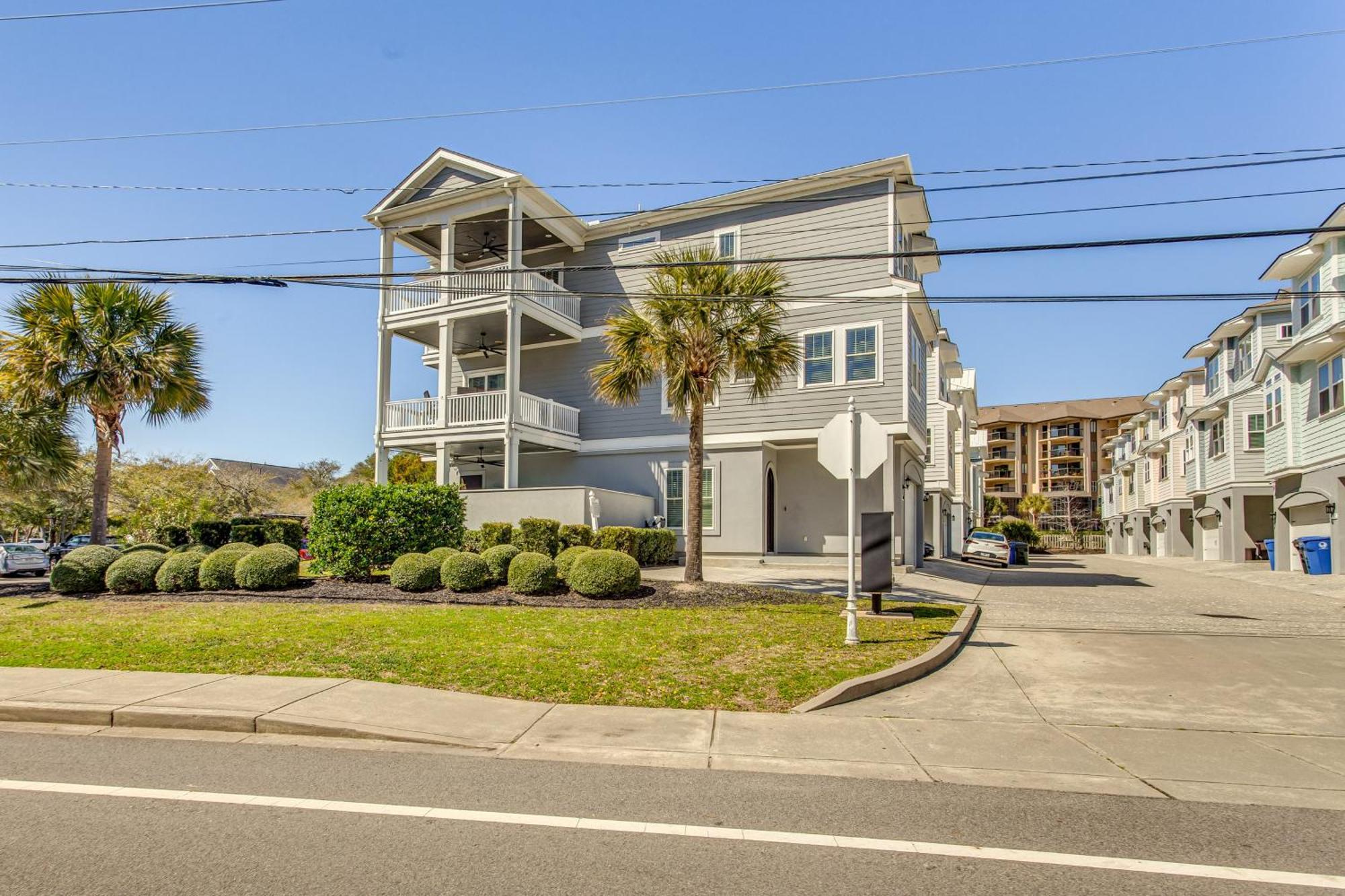 Myrtle Beach House With Hot Tub, Walk To Beach Exterior foto